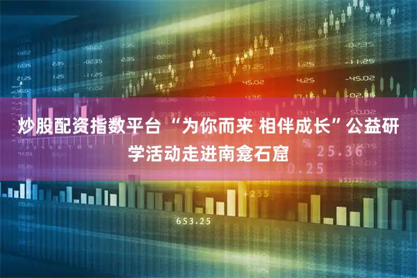 炒股配资指数平台 “为你而来 相伴成长”公益研学活动走进南龛石窟